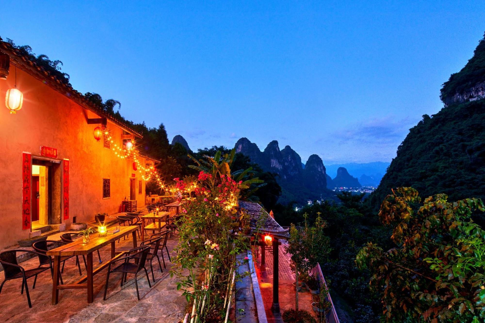 Yangshuo Yunshe Mountain Guesthouse Ngoại thất bức ảnh