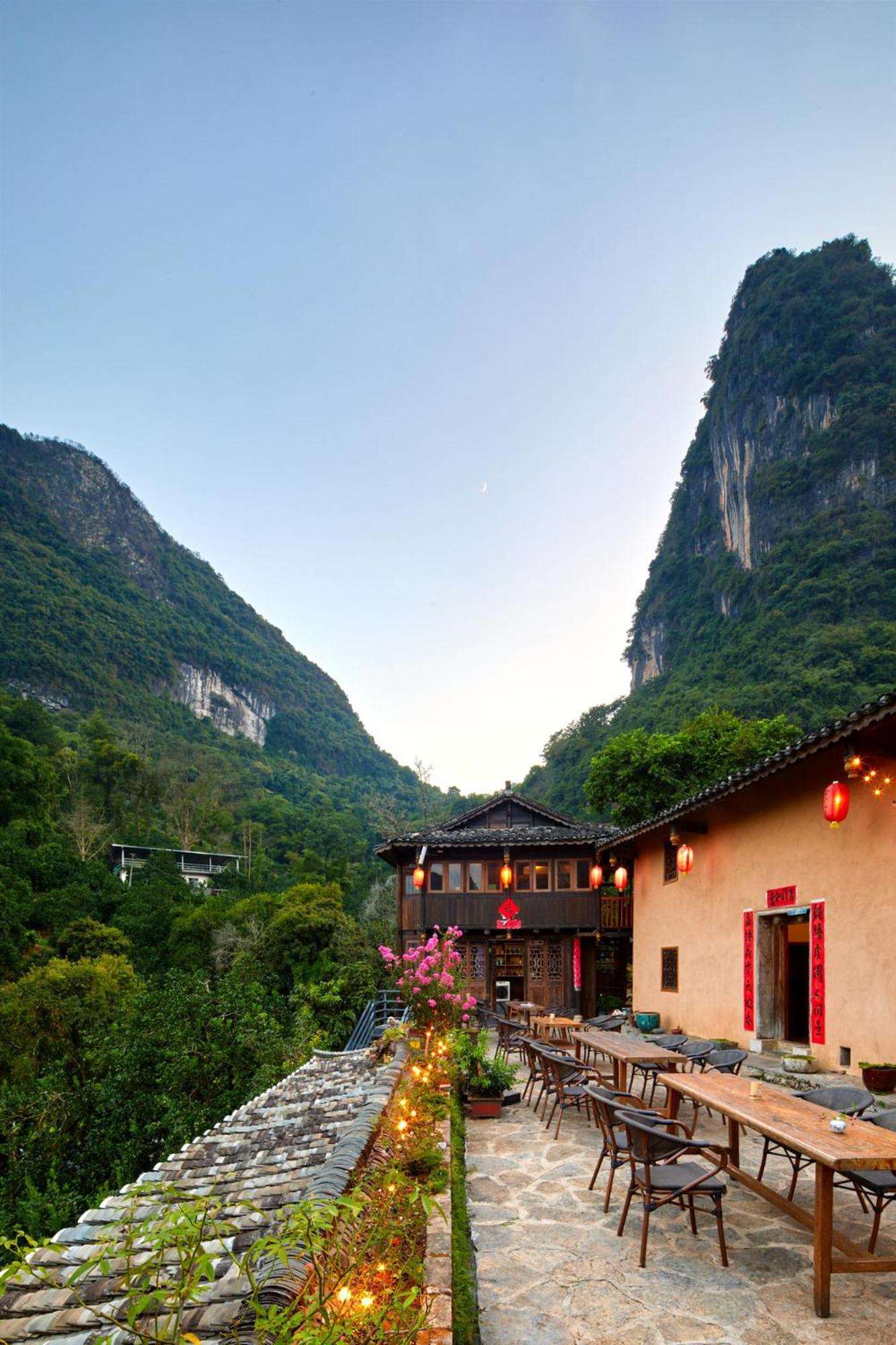 Yangshuo Yunshe Mountain Guesthouse Ngoại thất bức ảnh