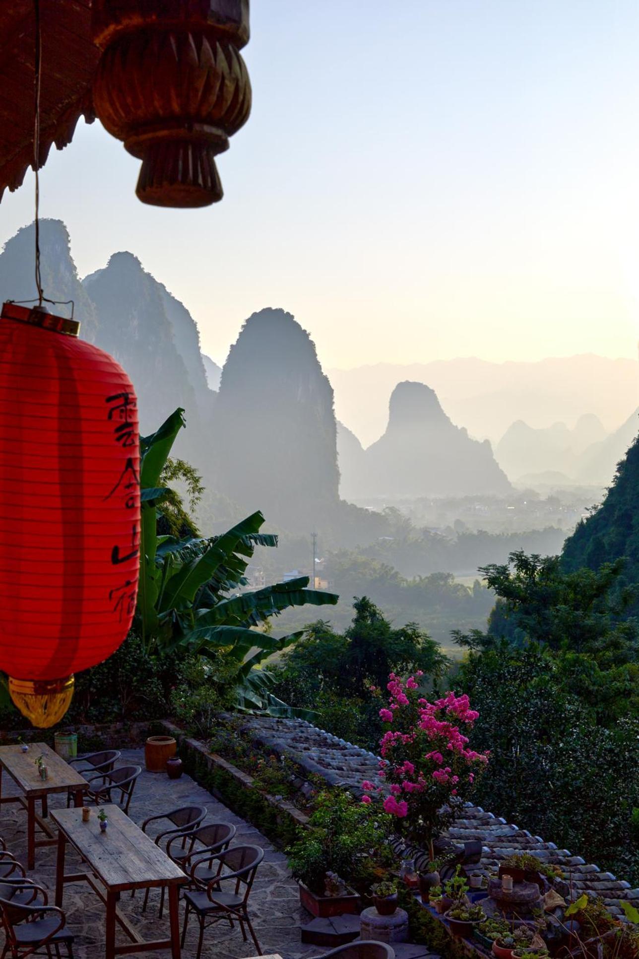 Yangshuo Yunshe Mountain Guesthouse Ngoại thất bức ảnh