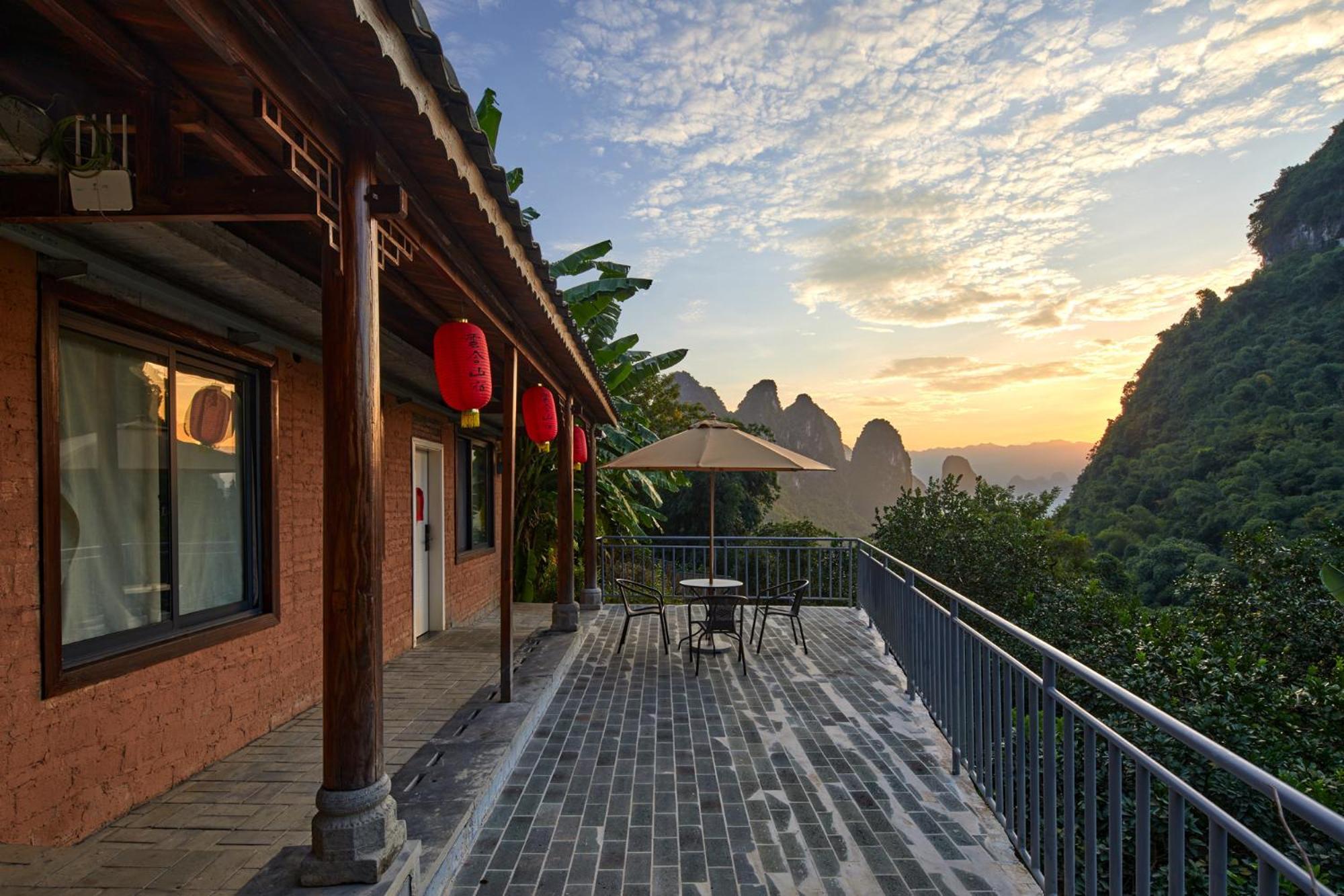 Yangshuo Yunshe Mountain Guesthouse Ngoại thất bức ảnh
