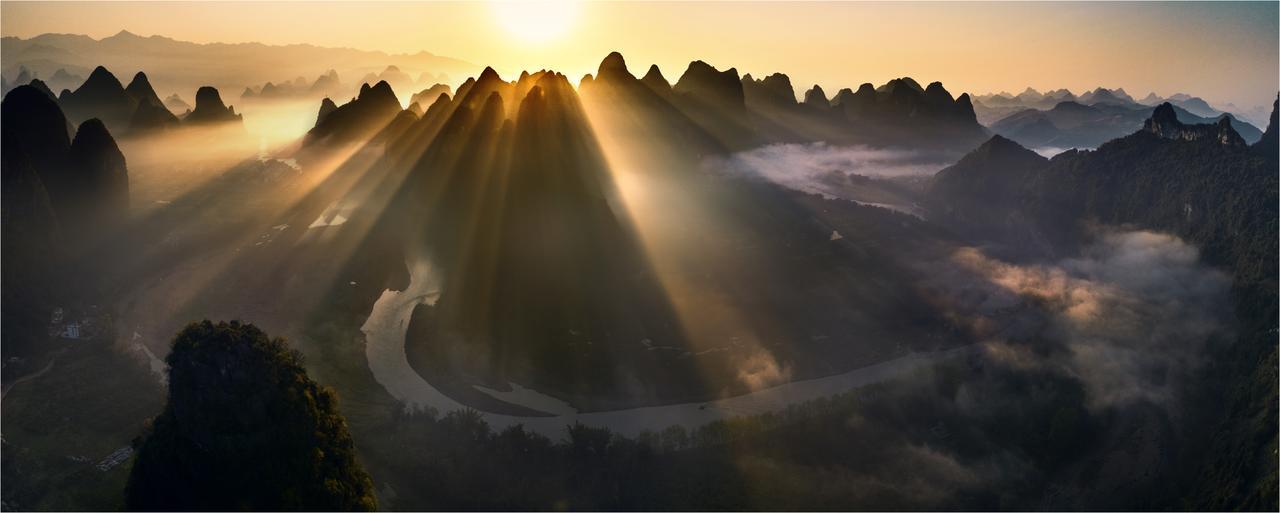 Yangshuo Yunshe Mountain Guesthouse Ngoại thất bức ảnh